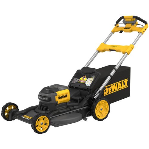 Trousse tondeuse &agrave; gazon autopropuls&eacute;e sans balais sans fil avec roues motrices arri&egrave;res 60 V MAX*, Pouss&eacute;e automatique, &agrave; pile, Largeur de coupe 21" Waymarc Industries Inc