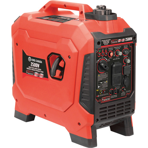 Inverter Generator, 2500 W Surge, 1800 W Rated, 4.2 L Tank Waymarc Industries Inc
