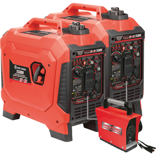 Inverter Generator, 2500 W Surge, 1800 W Rated, 4.2 L Tank Waymarc Industries Inc