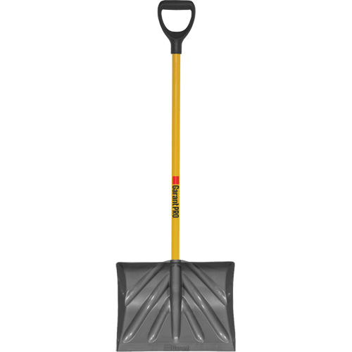 Pro Scraper Shovel, Polypropylene Blade, 18" Wide, D-Grip Handle Waymarc Industries Inc