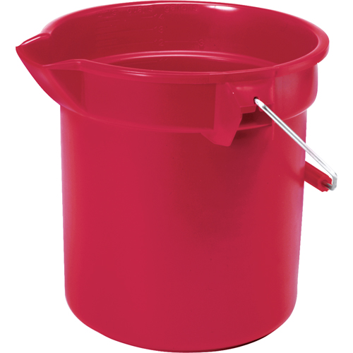 Brute&reg; Bucket, 3.5 US Gal. (14 qt.) Capacity, Red Waymarc Industries Inc