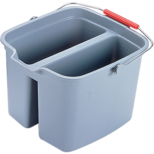 Seau Brute, Capacit&eacute; de 4.25 gal. US (17 pintes), Gris Waymarc Industries Inc