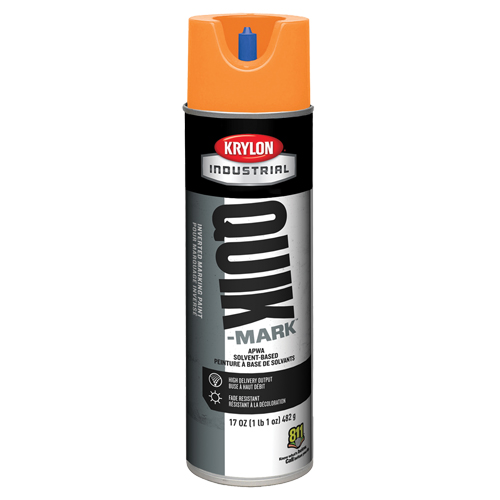 Peinture de marquage industrielle invers&eacute;e &agrave; base de solvant Quik-Mark, 17 oz, Canette a&eacute;rosol Waymarc Industries Inc