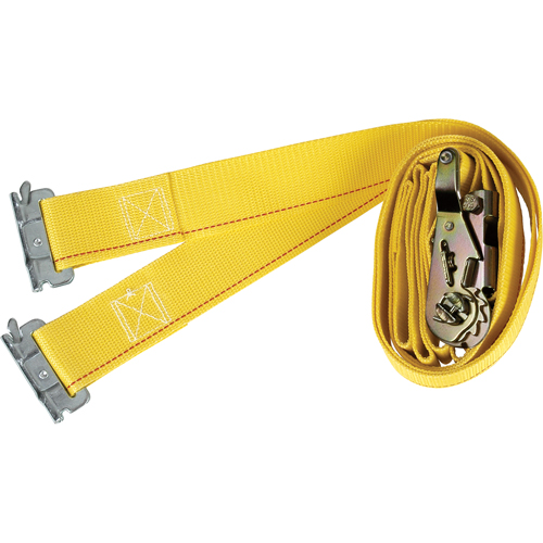 Logistic Straps, Ratchet, 2" W x 16' L, 1000 lbs. (454 kg) WLL Waymarc Industries Inc