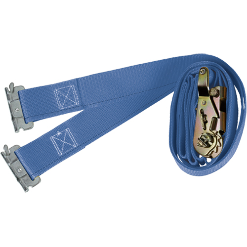 Logistic Straps, Ratchet, 2" W x 20' L, 1000 lbs. (454 kg) WLL Waymarc Industries Inc