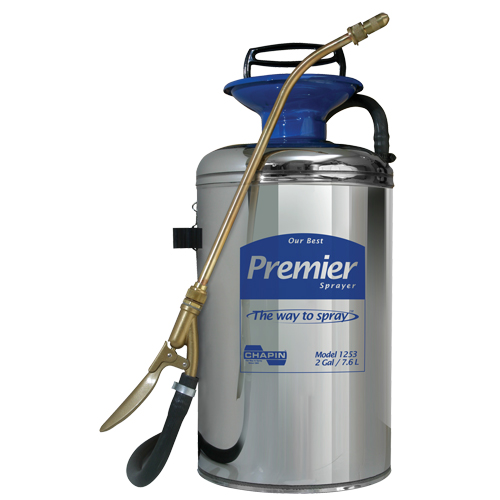 Premier Series Pro Sprayer, 2 gal. (7.6 L), Stainless Steel, 12" Wand Waymarc Industries Inc