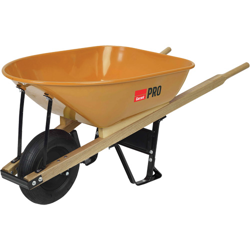 Brouettes robustes Pro, 6 pi³, plateau Acier Waymarc Industries Inc