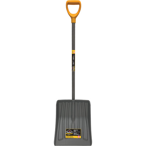 Pro Snow Shovel, Polypropylene Blade, 13-7/8" Wide, D-Grip Handle Waymarc Industries Inc