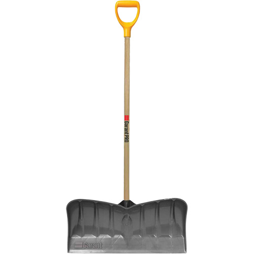 Pro Snow Pusher, Polypropylene Blade, D-Grip Handle, 26" W Waymarc Industries Inc
