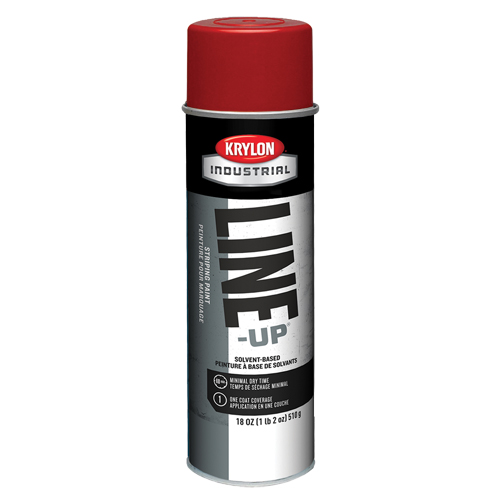 Peinture de traçage industrielle pour la chauss&eacute;e Line-Up, Rouge, 18 oz, Canette a&eacute;rosol Waymarc Industries Inc