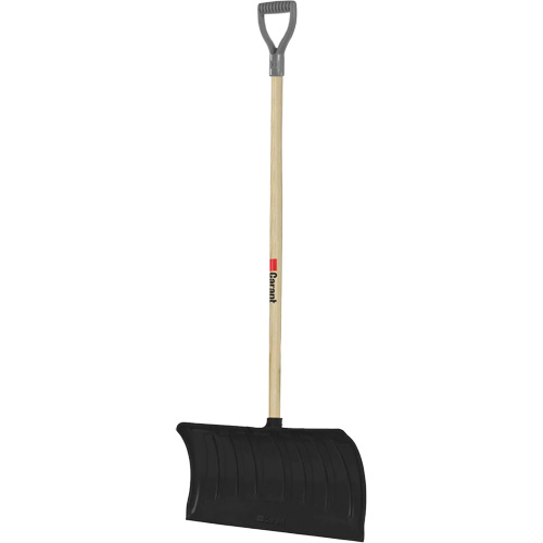 Nordic Snow Pusher, Polypropylene Blade, D-Grip Handle, 20-3/4" W Waymarc Industries Inc