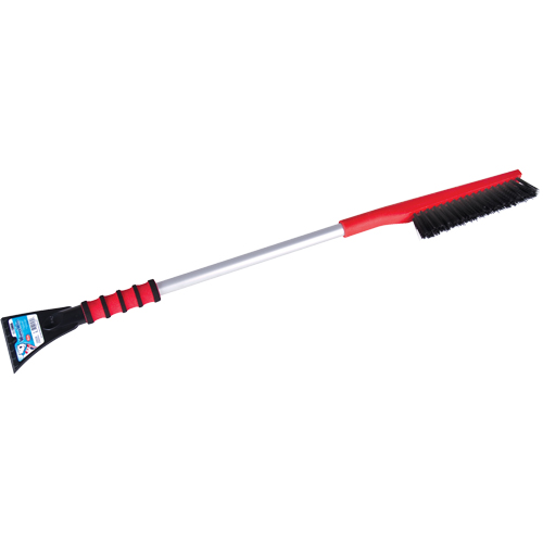 Long Reach Snow Brushes, Nylon Polyethylene Blade, 35" Long, Red Waymarc Industries Inc