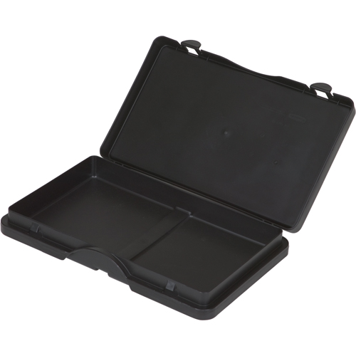 Couvercle de poubelle avec compartiment de rangement pour chariots de nettoyage de grande capacit&eacute; Waymarc Industries Inc