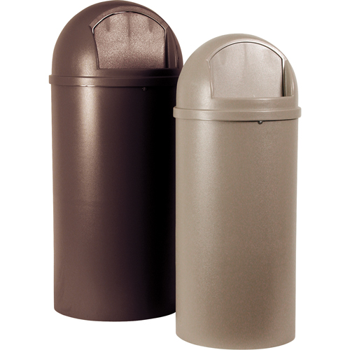 Contenants Marshal classiques, Poly&eacute;thyl&egrave;ne, 25 gal. US Waymarc Industries Inc