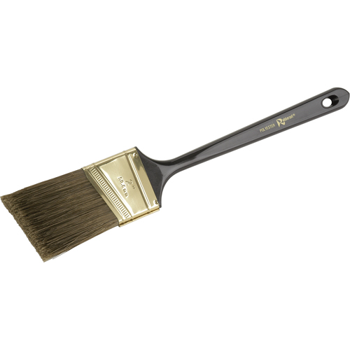 Brosse de pouce &agrave; angle 100% One Coat, Polyester, Manche Plastique, Largeur de 2" Waymarc Industries Inc
