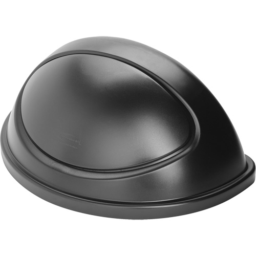 Contenants Untouchable, Couvercle demi-rond, Plastique/Poly&eacute;thyl&egrave;ne, Convient aux contenants 21-5/16" x 21-1/3" Waymarc Industries Inc