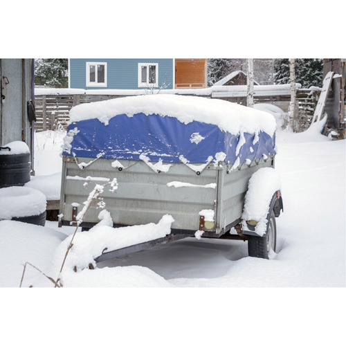 B&acirc;che, Standard, Bleu, 7' x 5' x 4 mils Waymarc Industries Inc
