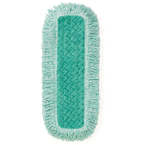 Hygen Dust Pads with Fringe, Hook and Loop Style, Microfibre, 18" L x 6" W Waymarc Industries Inc