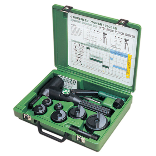 Quick Draw 90&reg; Hydraulic Knockout Kit with SlugBuster&reg; Punches Waymarc Industries Inc