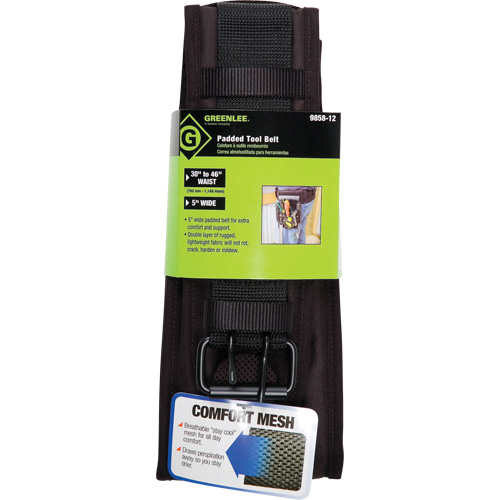 Tool Belt, Leather, Black Waymarc Industries Inc