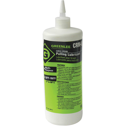 Cable Cream Pulling Lubricant, Squeeze Bottle Waymarc Industries Inc