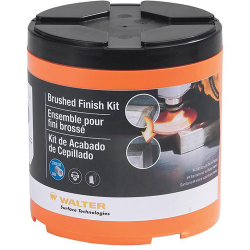 Trousse de finition bross&eacute;e pour surfaces planes Waymarc Industries Inc
