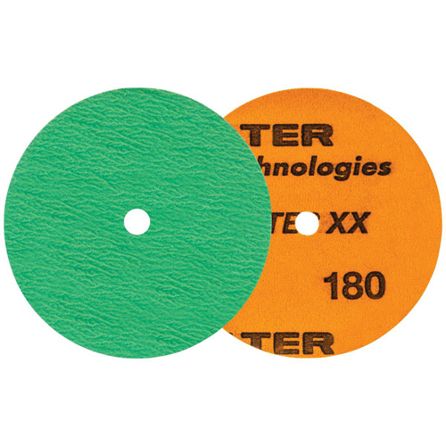 Disque de ponçage QUICK-STEP XX, dia 4-1/2", Grain 180, C&eacute;ramique Waymarc Industries Inc