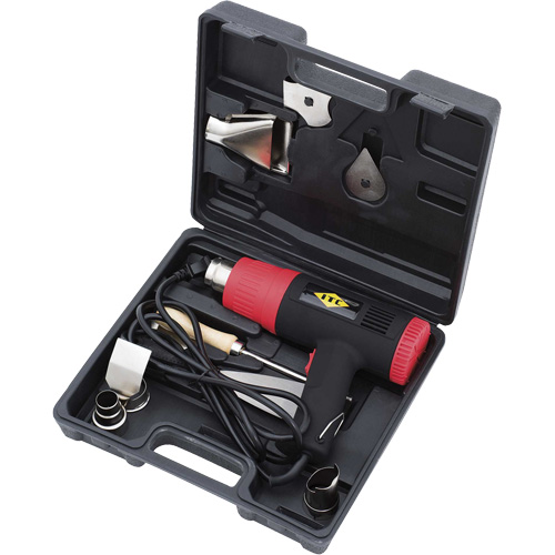 SPT270 Ensemble de pistolet thermique 10 pi&egrave;ces, 2 vitesses, 700°F - 925°F (375°C - 495°C) Waymarc Industries Inc