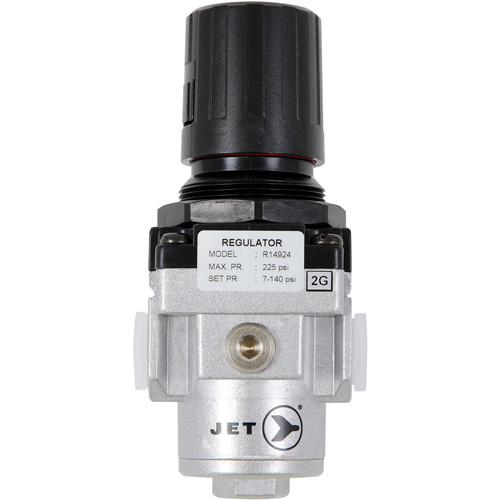 R&eacute;gulateur de d&eacute;bit dair interm&eacute;diaire, 3/8" NPT, PSI max. de 220 PSI, Canalisation Waymarc Industries Inc