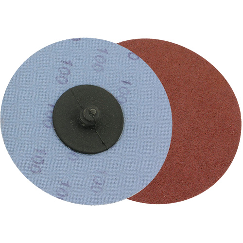 Disque de ponçage &agrave; support en tissu, 3" dia., Grain A50, Oxyde d'aluminium Waymarc Industries Inc