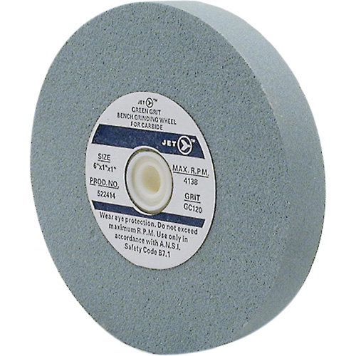Bench Grinding Wheel, 8" x 1", 1" Arbor, Silicon Carbide Waymarc Industries Inc