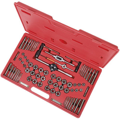 Premium SAE/Metric Alloy Tap & Die Set, 76 Pieces Waymarc Industries Inc