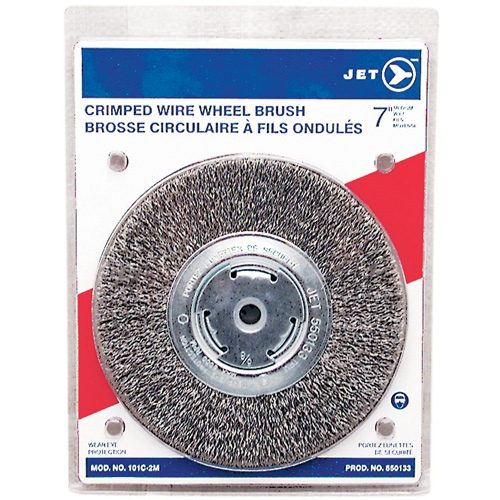Disque &agrave; fils cr&ecirc;p&eacute;s, 7" dia., Fils 0,014", Arbre 1/2" - 2" Waymarc Industries Inc