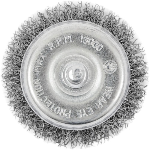 Shaft Mounted Crimped Cup Brush Waymarc Industries Inc