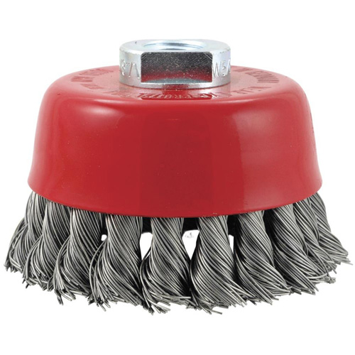 CK3201M14 High Performance Knot Twisted Cup Brush, 3" Dia. Waymarc Industries Inc