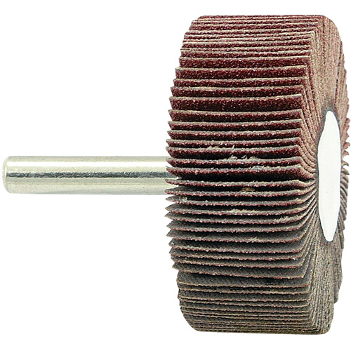Shaft Mounted Flapwheel, 80 Grit, 2" x 3/4" x 1/4" Waymarc Industries Inc