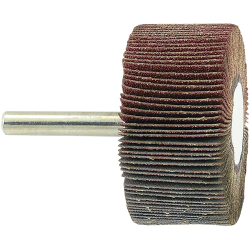 Shaft Mounted Flapwheel, 80 Grit, 2" x 1" x 1/4" Waymarc Industries Inc