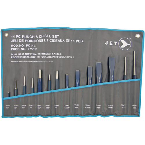 Punch & Chisel Set, 14 Pieces Waymarc Industries Inc