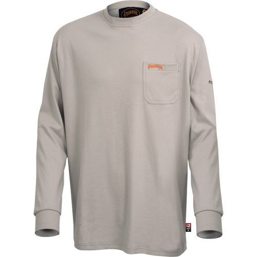 333 Flame-Resistant Long-Sleeved Cotton Shirt, 2X-Large, Grey Waymarc Industries Inc