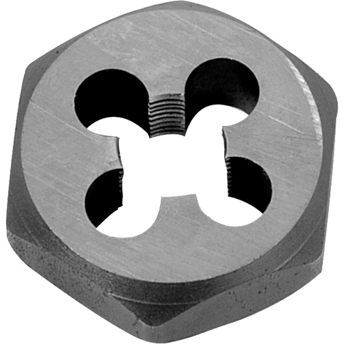 Fili&egrave;re de refiletage hexagonale pour boulon, dia. 11/16", Filet de 5/16"-18, Acier au chrome Waymarc Industries Inc