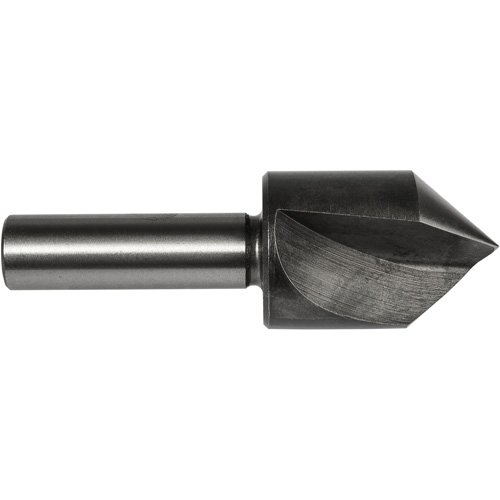 Fraise conique, 1-1/2", Acier rapide, Angle de 82°, 1 cannelures Waymarc Industries Inc