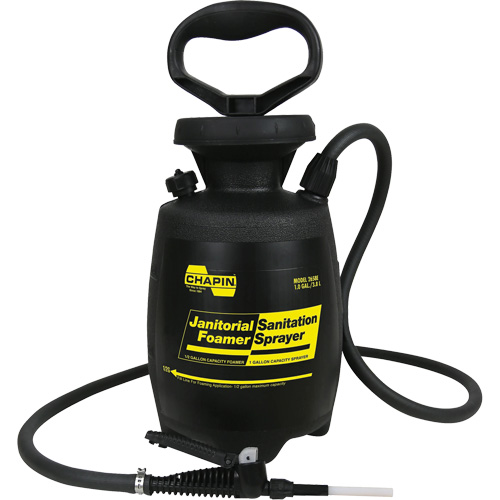 Dual Sprayers/Foamers, 1 gal. (4 L), Plastic, 12" Wand Waymarc Industries Inc