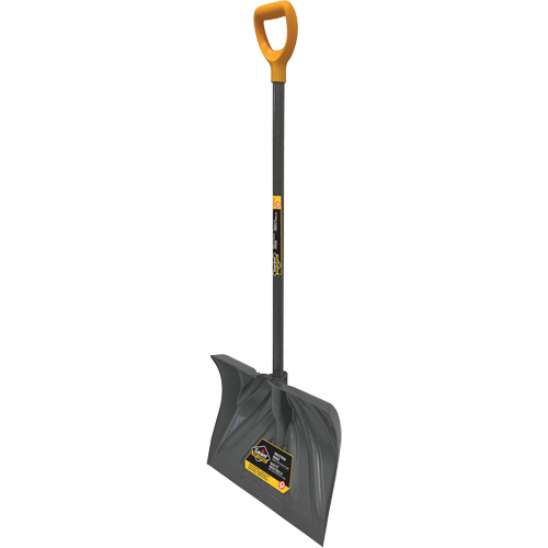 Pro Snow Shovel, Polypropylene Blade, 13-1/2" Wide, D-Grip Handle Waymarc Industries Inc