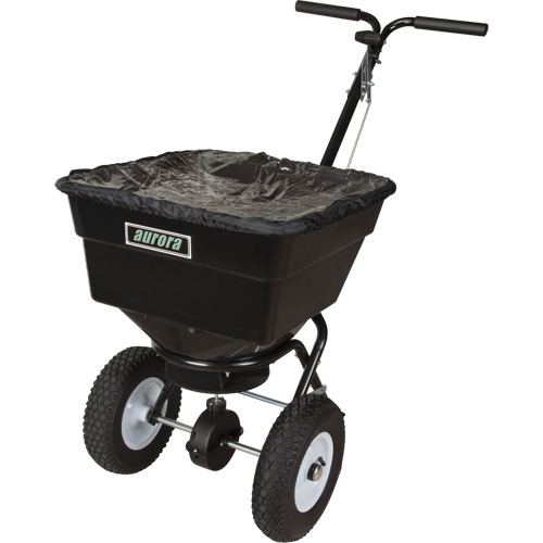 Broadcast Spreader, 22000 sq. ft., 100 lbs. capacity Waymarc Industries Inc