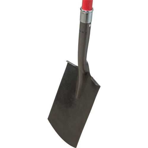 Heavy-Duty Shovels, Fibreglass, Carbon Steel Blade, D-Grip Handle, 30-1/2" Long Waymarc Industries Inc