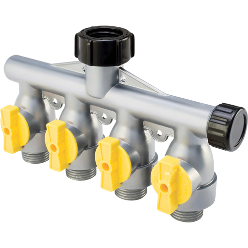 HiFlo Metal 4-Way Hose Valves Waymarc Industries Inc