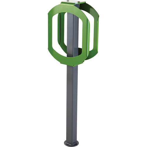 Bike Stop Bike Racks, Steel, 2 Bike Capacity Waymarc Industries Inc