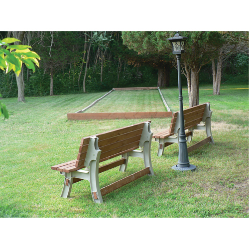 Banc/table de parc &agrave; dessus convertible Basics, Plastique, 96" lo x 26" la x 34" h, Sable Waymarc Industries Inc
