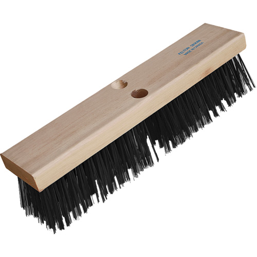 Road Warrior Extra Heavy-Duty Push Broom, 16", X-Coarse, Wire Bristles Waymarc Industries Inc