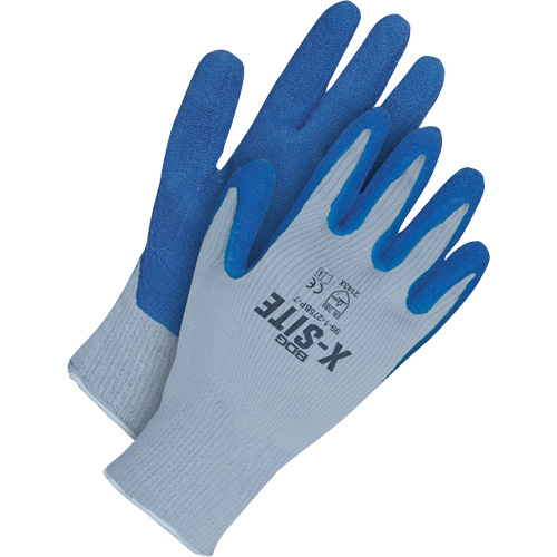 Gants enduits X-Site, 10, R&ecirc;vetement Latex, Enveloppe en Poly-coton Waymarc Industries Inc